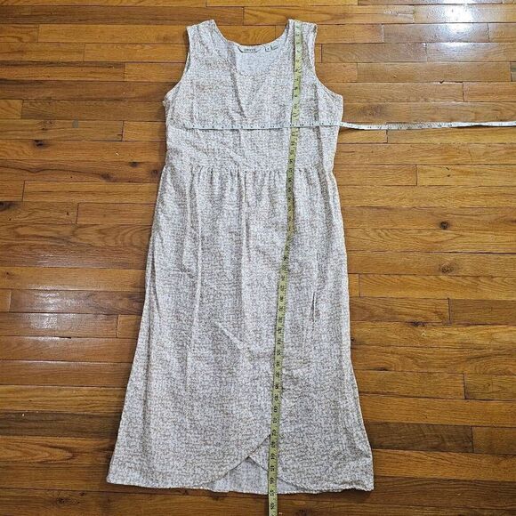 ORVIS Women Linen Blend Midi Dress Size Medium - Picture 8 of 8
